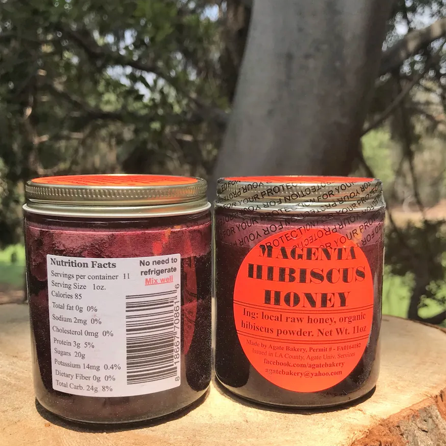 Magenta Hibiscus Honey